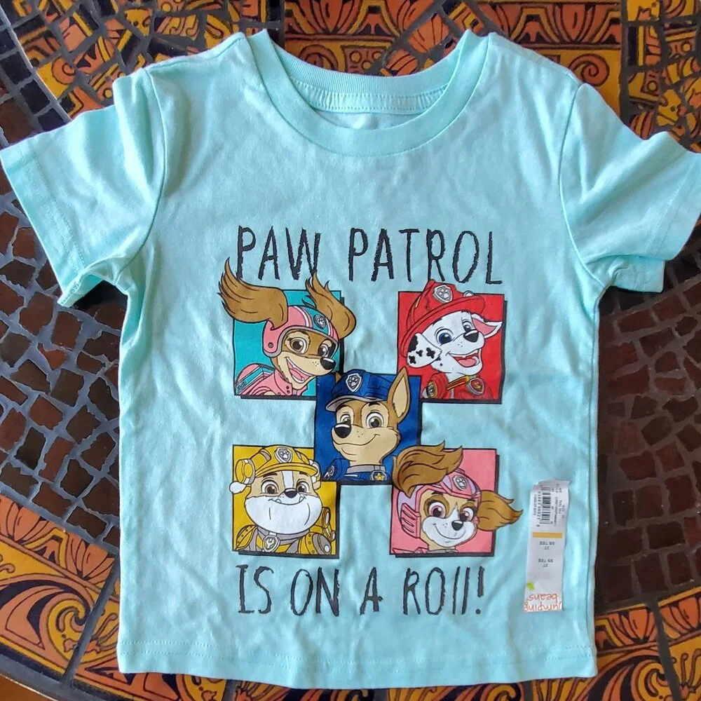 Toddler Boy Nickelodeon PAW Patrol Graphic Tee by Jumping Beans NWT Size 3T